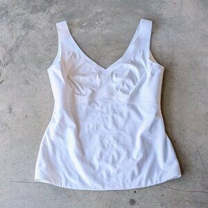 Honeylove LiftWear Tank in Astral White Shapewear Bra Top large